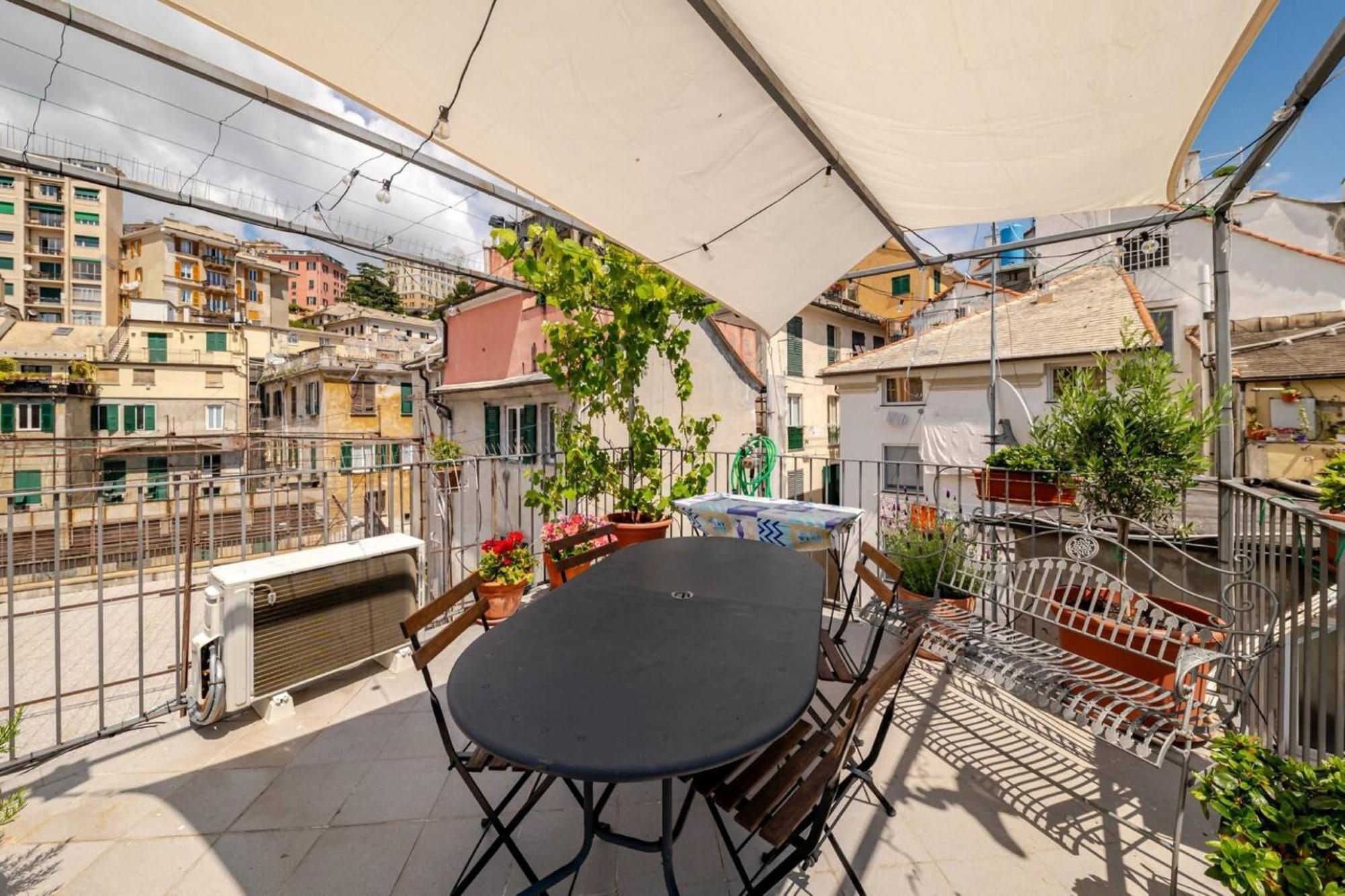 La Piccionaia Le Del Dria Roof Terrace Apartment Genua